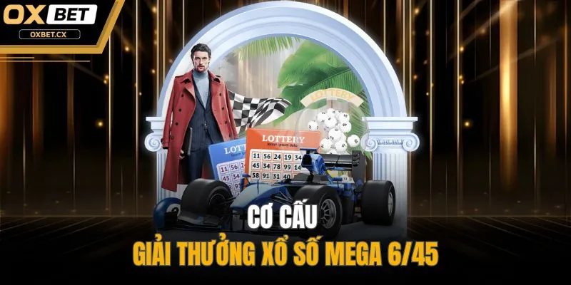 Cơ cấu giải thưởng xổ số mega 6/45