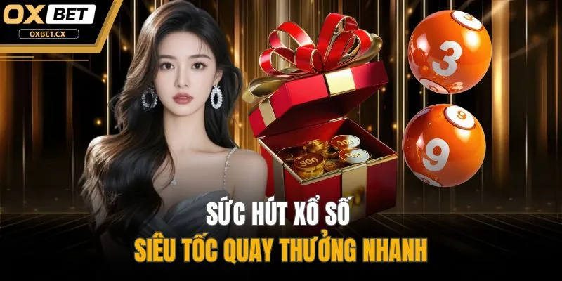 Sức hút xổ số siêu tốc quay thưởng nhanh